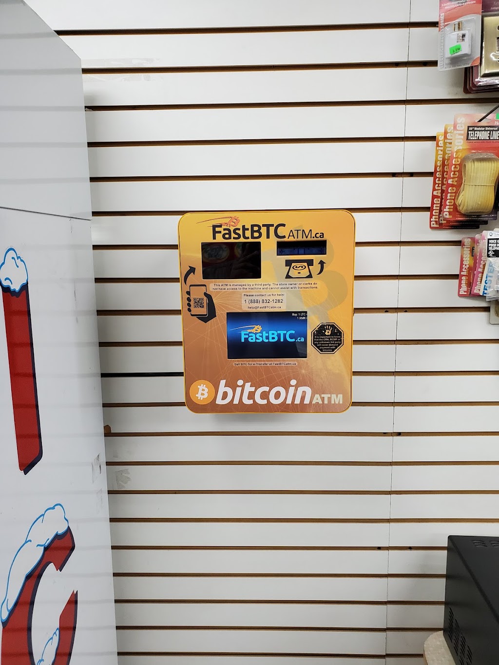 FastBTC Bitcoin ATM - Maple Convenience | 3830 Bloor St W, Etobicoke, ON M9B 1K8, Canada | Phone: (888) 832-1282