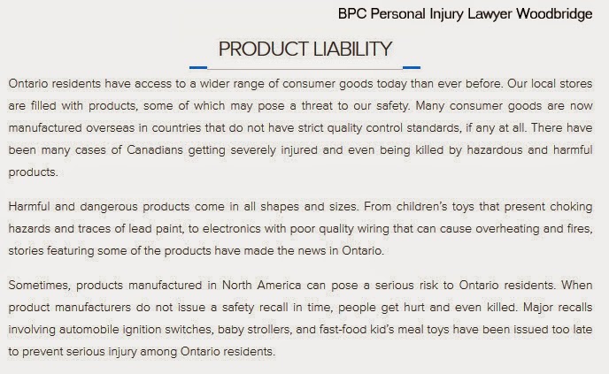 BPC Personal Injury Lawyer | 204-3582 Major MacKenzie Dr W, Woodbridge, ON L4H 3T6, Canada | Phone: (800) 947-0548