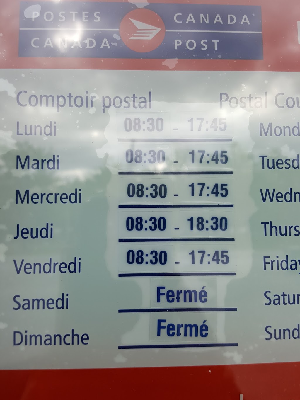 Canada Post | 55 Rang Saint-Simon, Sainte-Madeleine, QC J0H 1S0, Canada | Phone: (450) 795-3291