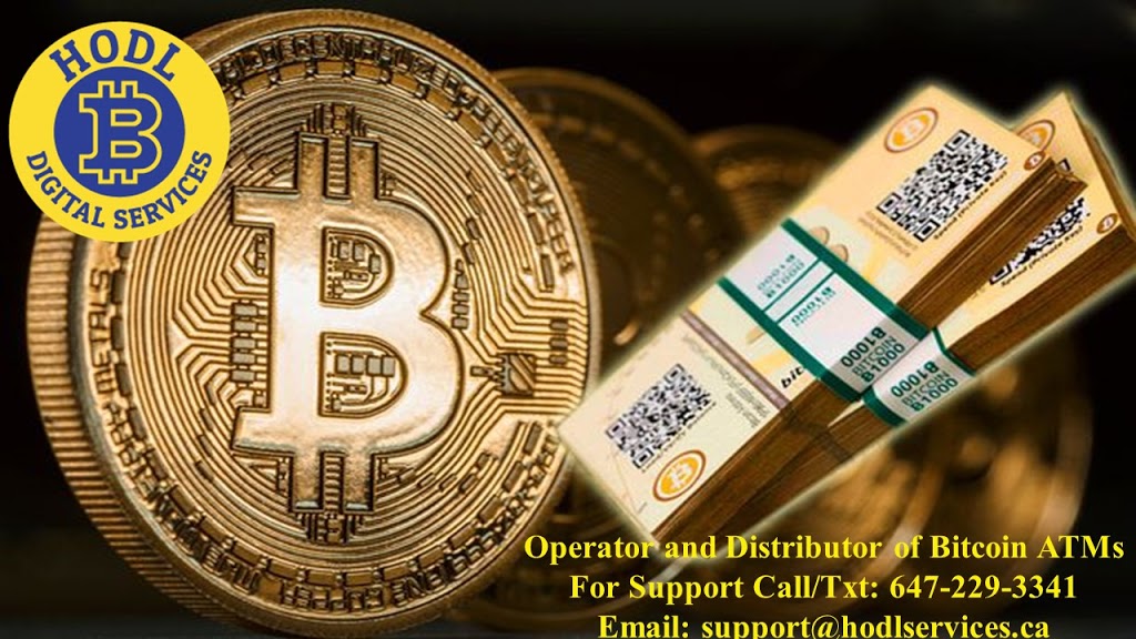 HODL Bitcoin ATM - Welland | 401 E Main St E, Welland, ON L3B 3X1, Canada | Phone: (416) 840-5444