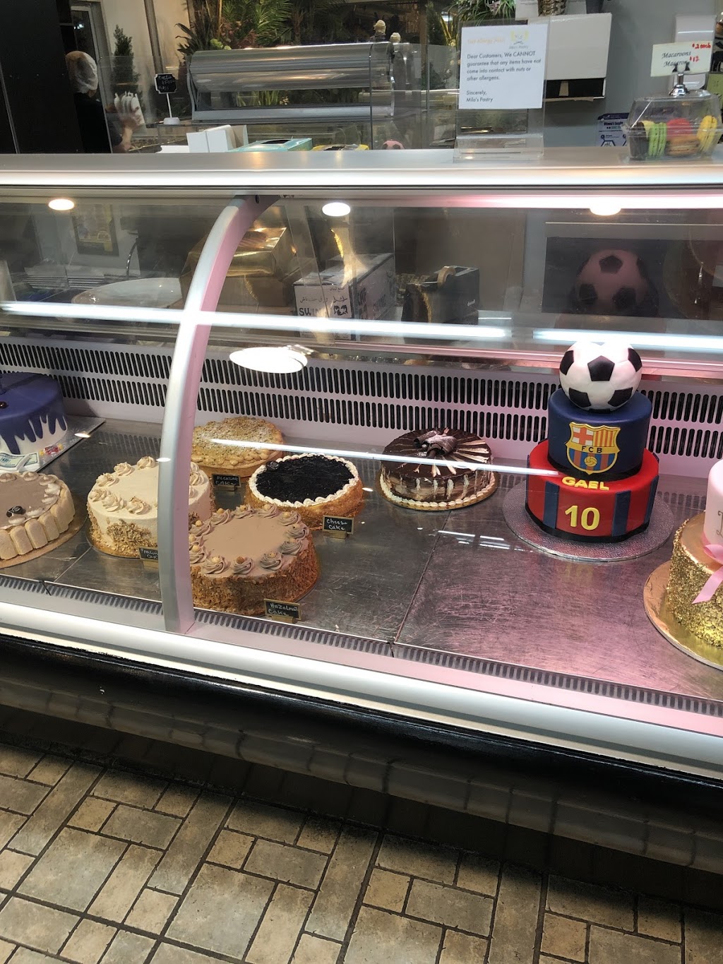 Milos Pastry | 505 Industrial Ave, Ottawa, ON K1G 0Z1, Canada | Phone: (613) 567-1235