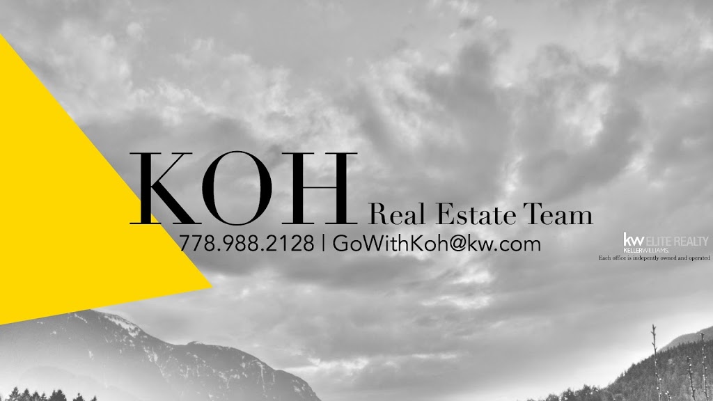 Justin Koh - KOH Real Estate | 3476 Coast Meridian Rd, Port Coquitlam, BC V3B 7H6, Canada | Phone: (778) 988-2128
