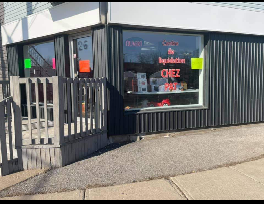Liquidation chez Pat | 26 Rue Paré, Trois-Rivières, QC G8T 6V8, Canada | Phone: (873) 240-1210