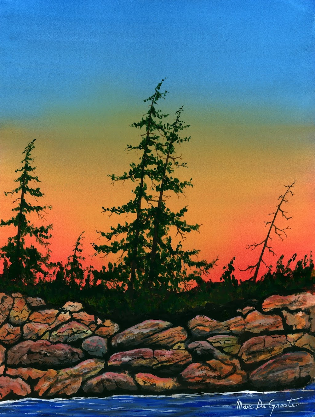 Marc De Groote - The Great Art Studio | Carling Township, 31 Worsley Ln, Nobel, ON P0G 1G0, Canada | Phone: (705) 342-7519