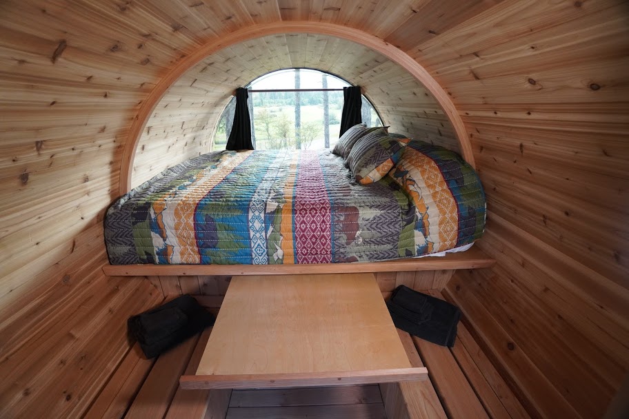 Canadian Sleeping Barrels | 3518 Brittain Blvd, Qualicum Beach, BC V9K 1W2, Canada | Phone: (250) 415-9628