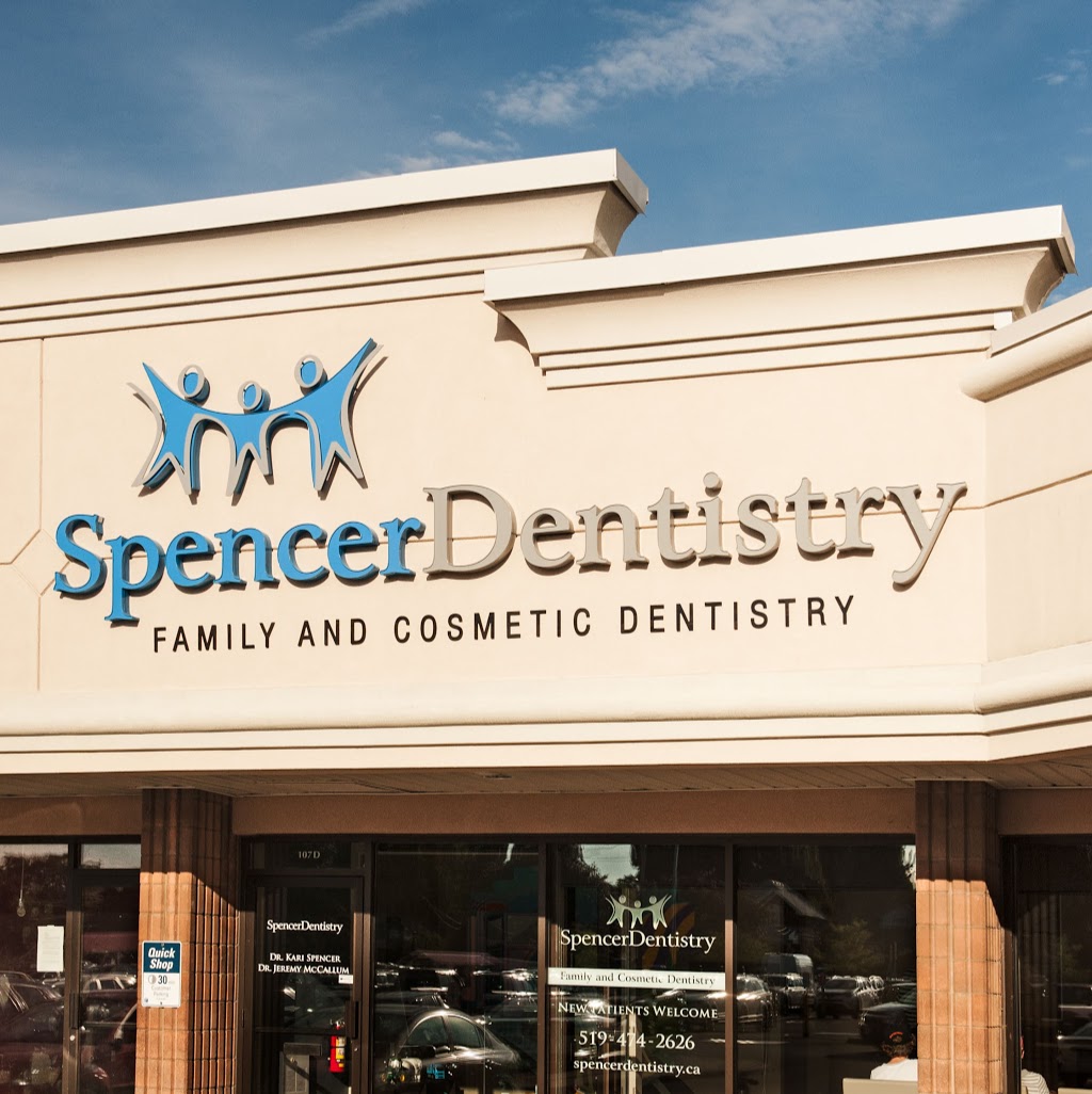 Spencer Dentistry | 1240 Commissioners Rd W #107d, London, ON N6K 1C7, Canada | Phone: (519) 474-2626