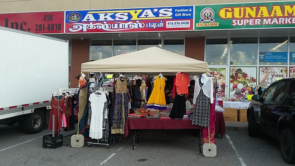 Aksyas Fashion & Giftwares | 1139 Morningside Ave, Scarborough, ON M1B 0A7, Canada | Phone: (416) 576-0438