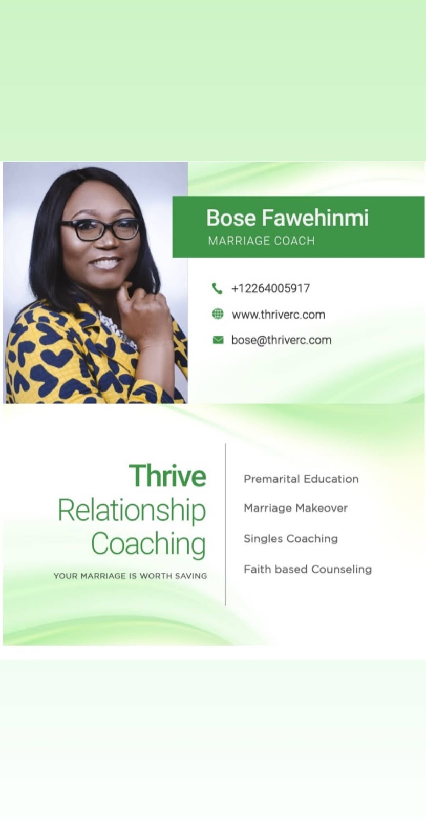 Thrive Relationship Coaching | 1528 Stratford Ct, Windsor, ON N9G 1W2, Canada | Phone: (226) 400-5917