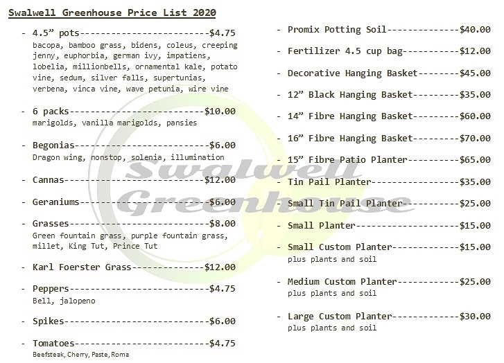 Swalwell Greenhouse | Township Rd 302, Kneehill County, AB T0M 1J0, Canada | Phone: (403) 370-5737