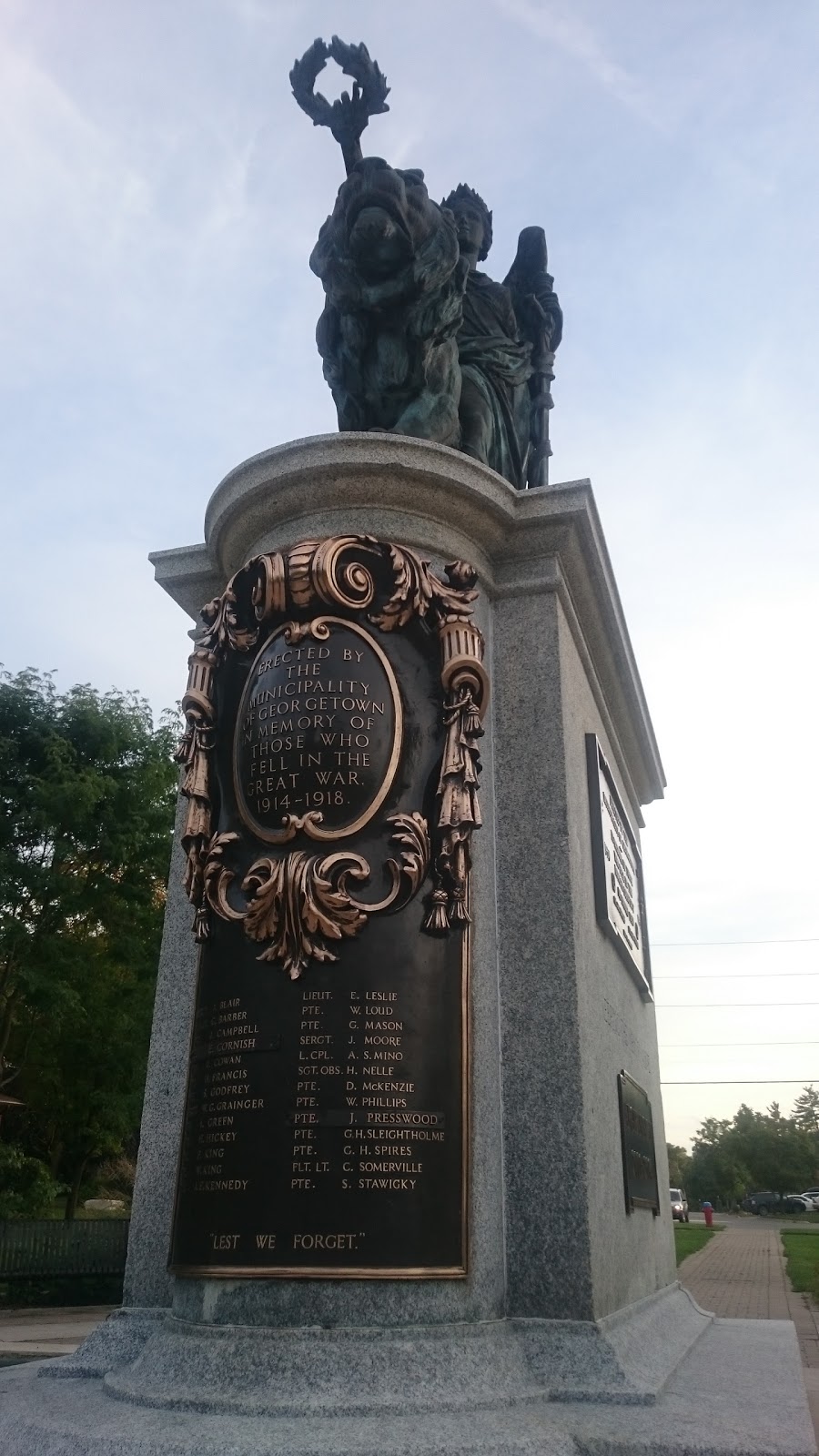 Remembrance Park | Georgetown, ON L7G 2H2, Canada