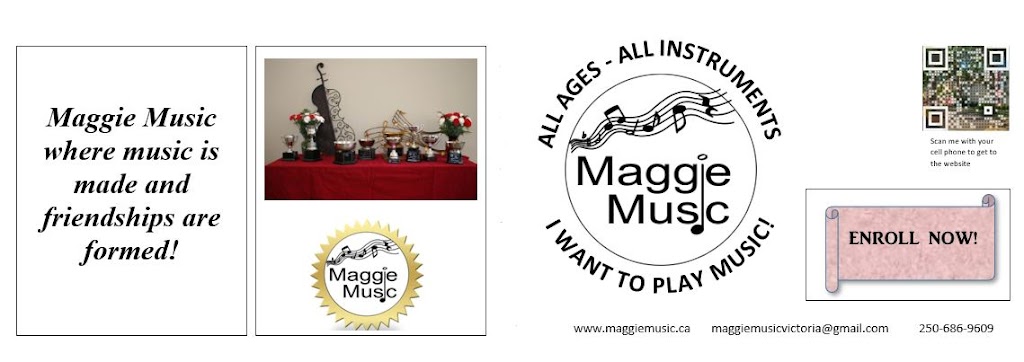 Maggie Music | 1750 Carrick St, Victoria, BC V8R 2M2, Canada | Phone: (250) 686-9609