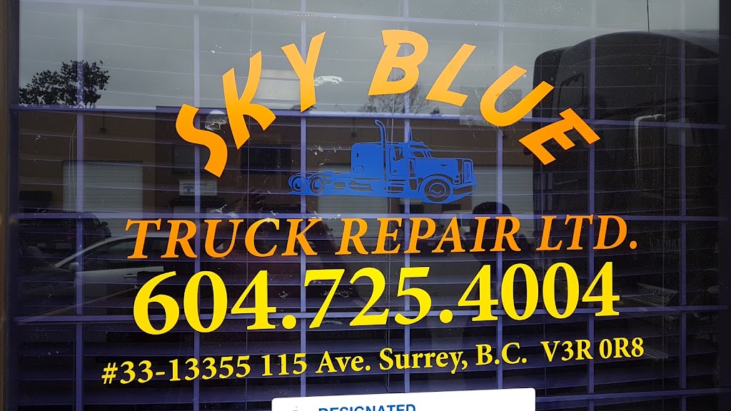 Sky Blue Truck Repair Ltd. | 13355 115 Ave #33, Surrey, BC V3R 0R8, Canada | Phone: (604) 725-4004