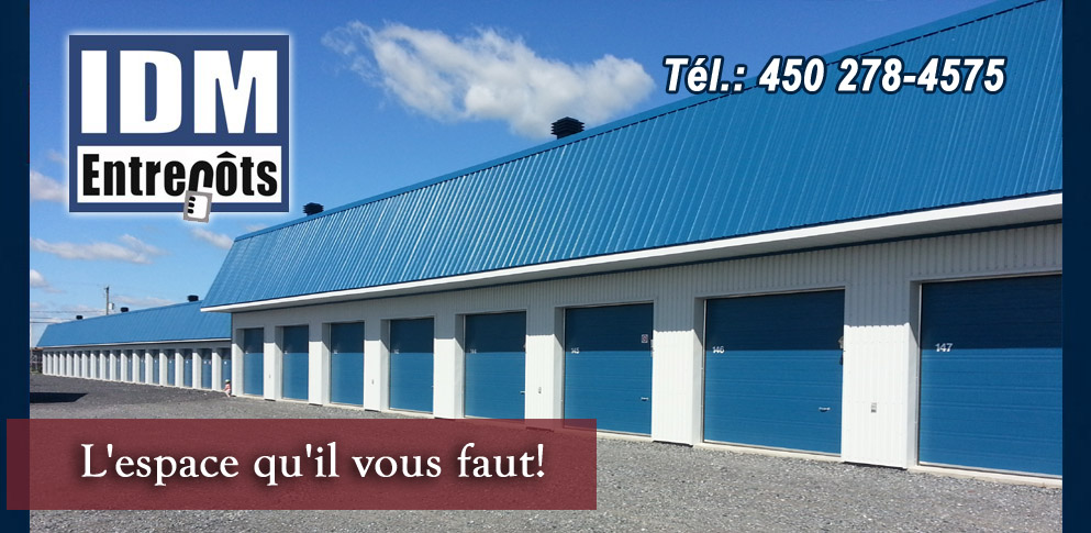 IDM Entrepôts | 837 Route 235, Saint-Pie, QC J2R 1H5, Canada | Phone: (450) 278-4575