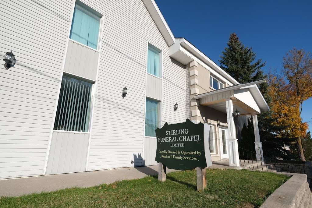 Stirling Funeral Chapel | 87 James St, Stirling, ON K0K 3E0, Canada | Phone: (613) 395-2424