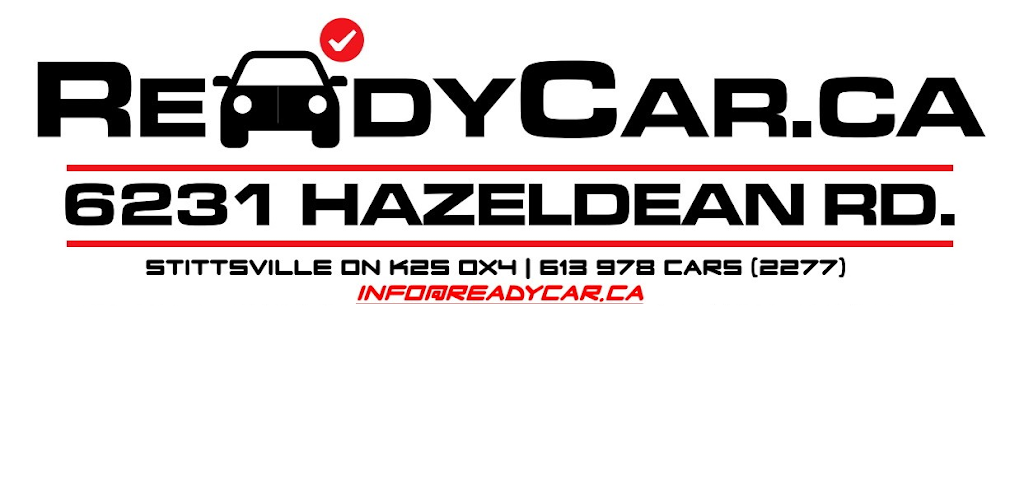 Ready Car | car dealer | 6231 Hazeldean Rd, Stittsville, ON K2S 1B9, Canada | 6134351612 OR +1 613-435-1612