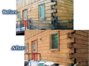 Log & Wood Home Colour Restoration | 2457 Burnstown Rd, Renfrew, ON K7V 3Z4, Canada | Phone: (613) 433-0860