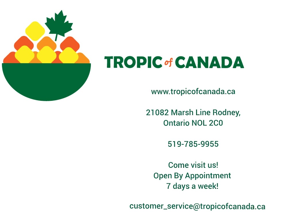 Tropic of Canada | 21082 Marsh Line, Rodney, ON N0L 2C0, Canada | Phone: (519) 785-9955