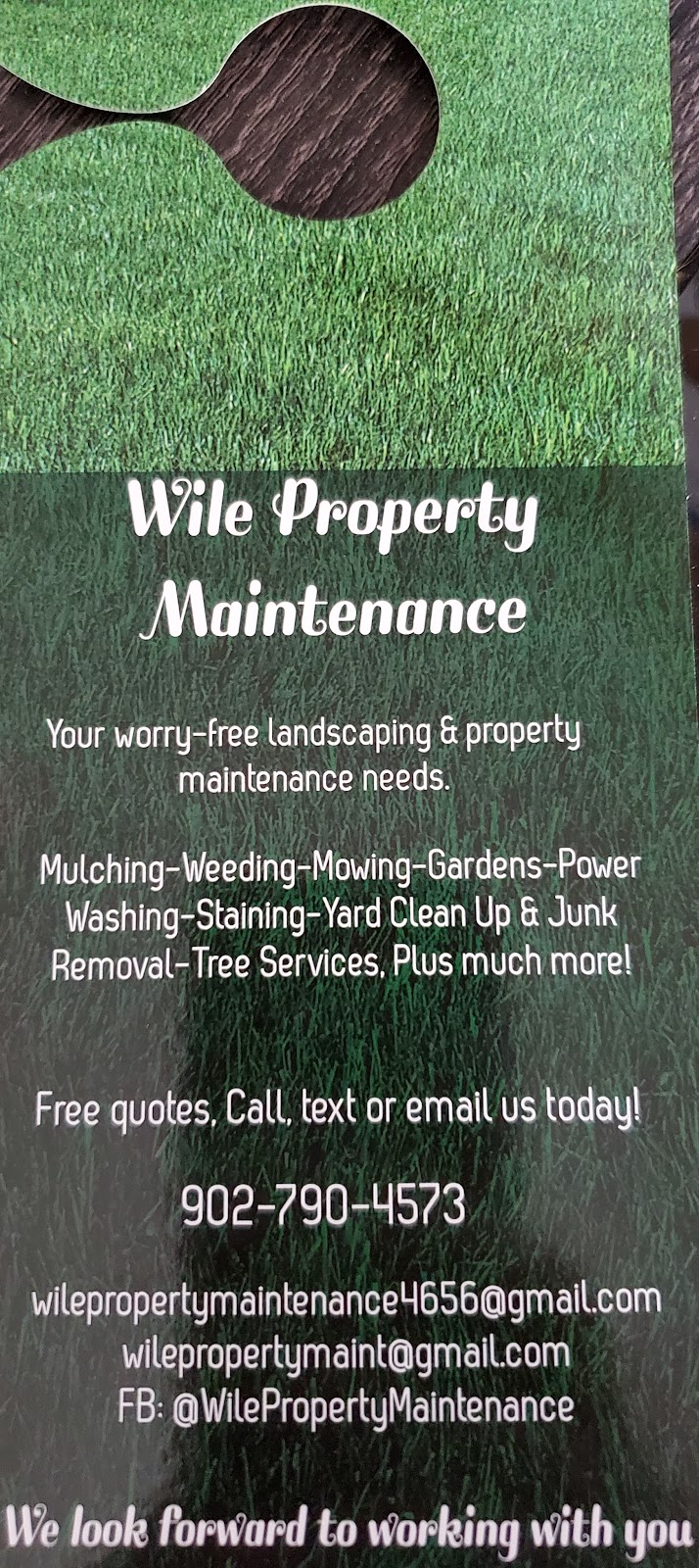 Wile Property Maintenance | 1008 New Ross Rd, Windsor, NS B0N 2T0, Canada | Phone: (902) 790-4573