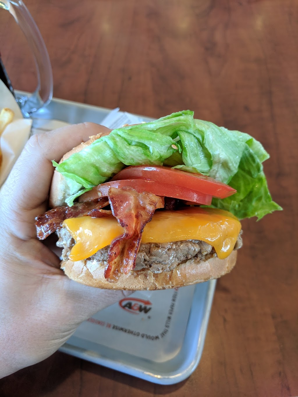 A&W Canada | 1520 Portage Ave, Winnipeg, MB R3G 0W8, Canada | Phone: (204) 774-3275
