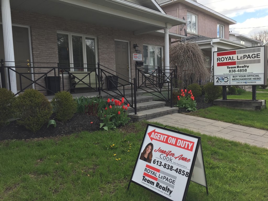 Jennifer Anne Cook | Sales Representative | Royal Lepage Team Re | 3441 McBean St, Richmond, ON K0A 2Z0, Canada | Phone: (613) 838-4858