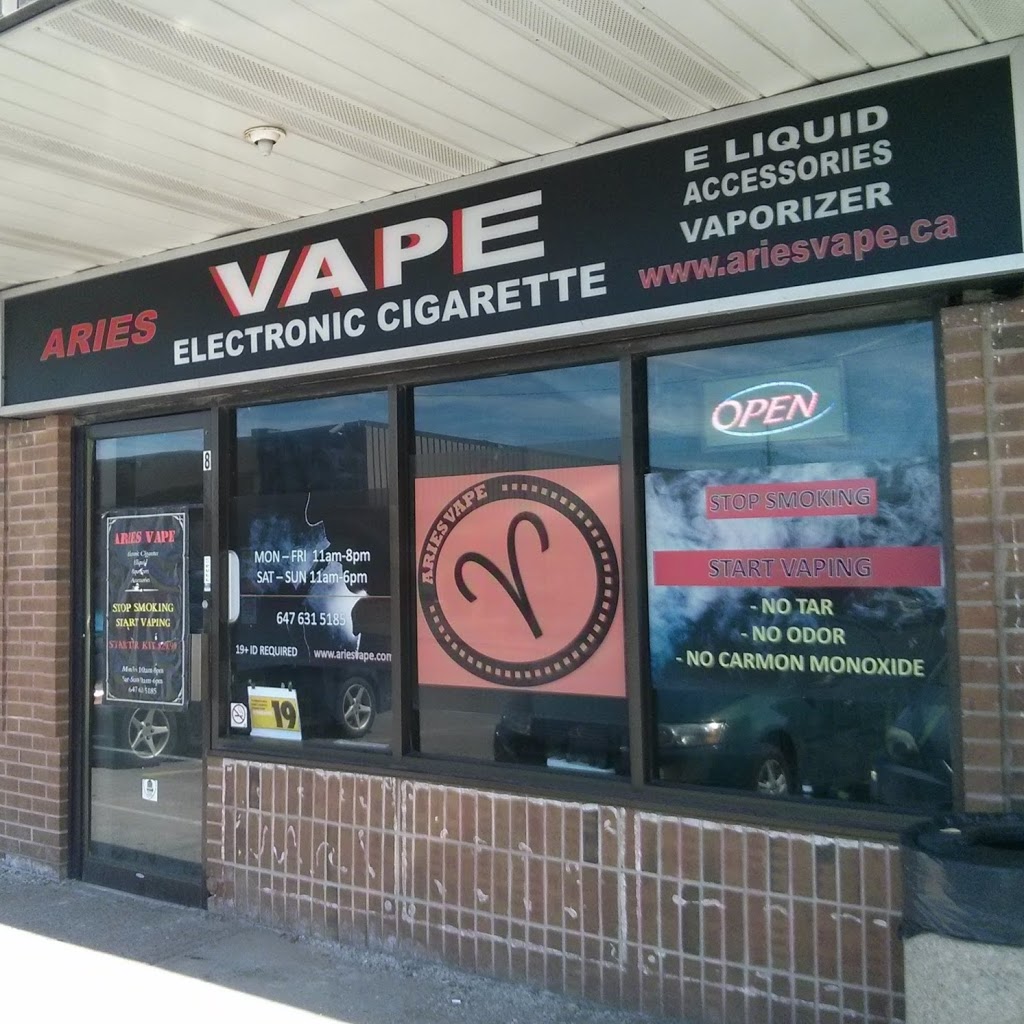 Aries Vape | 1251 Simcoe St N, Oshawa, ON L1G 4X1, Canada | Phone: (647) 631-5185