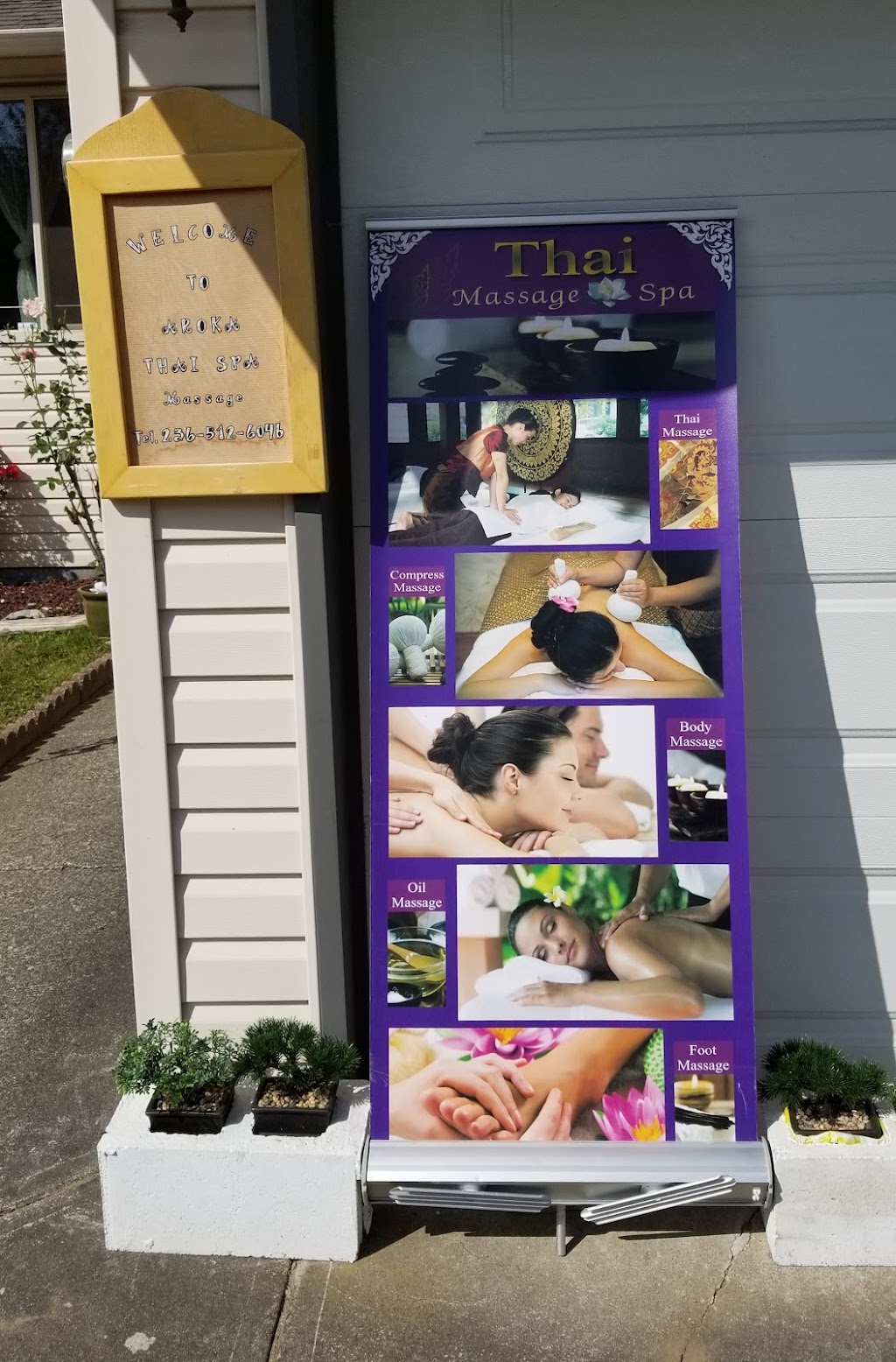 Aroka Thai spa | 21595 Cherrington Ave, Maple Ridge, BC V2X 8R3, Canada | Phone: (236) 512-6046
