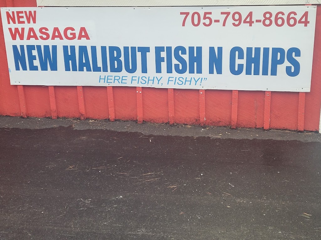 New Wasaga Halibut Fish & Chips | 676 River Rd E, Wasaga Beach, ON L9Z 2M3, Canada | Phone: (705) 794-8664
