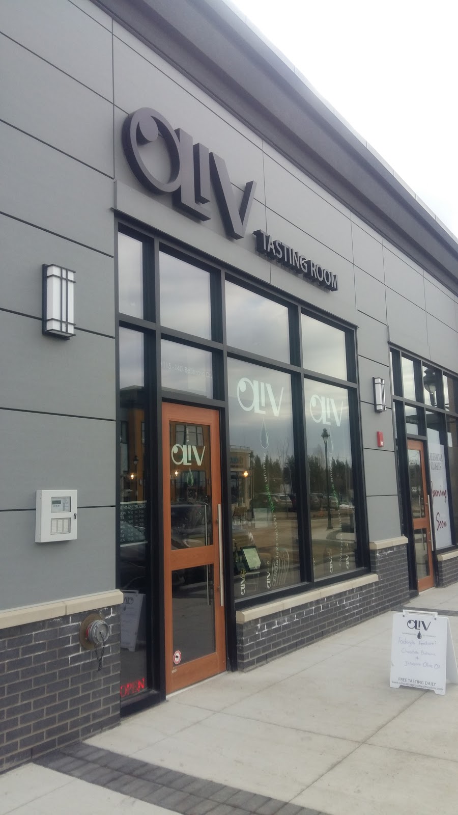 Oliv Tasting Room | 140 Bellerose Dr, St. Albert, AB T8N 8N8, Canada | Phone: (780) 569-1602