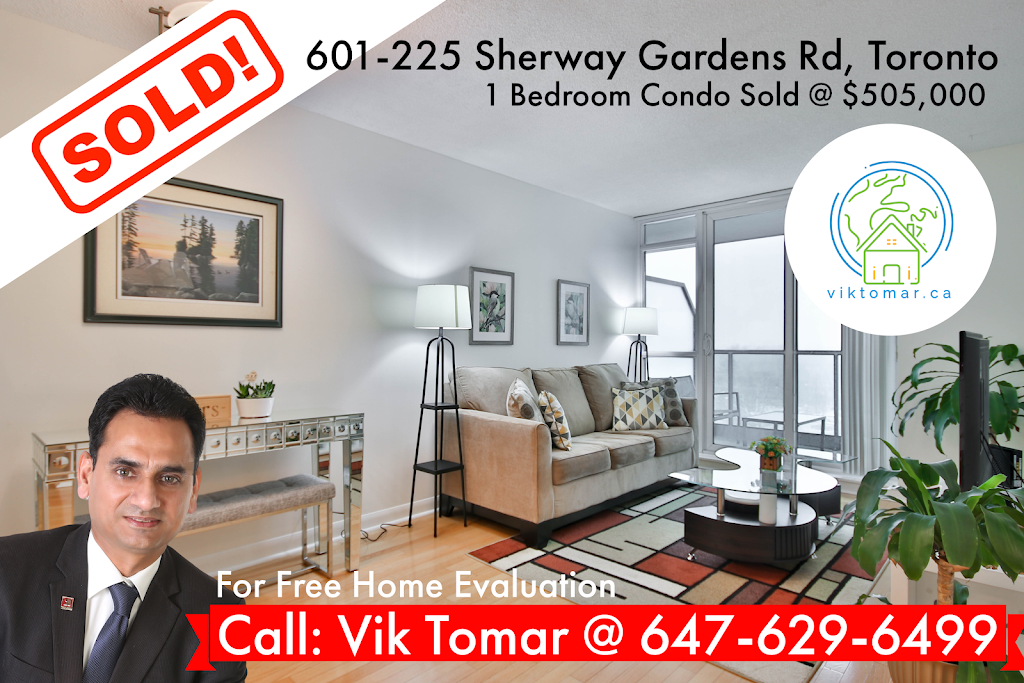 Realtor Vik Tomar | 7500 ON-27 Unit #18, Vaughan, ON L4H 0J2, Canada | Phone: (647) 629-6499