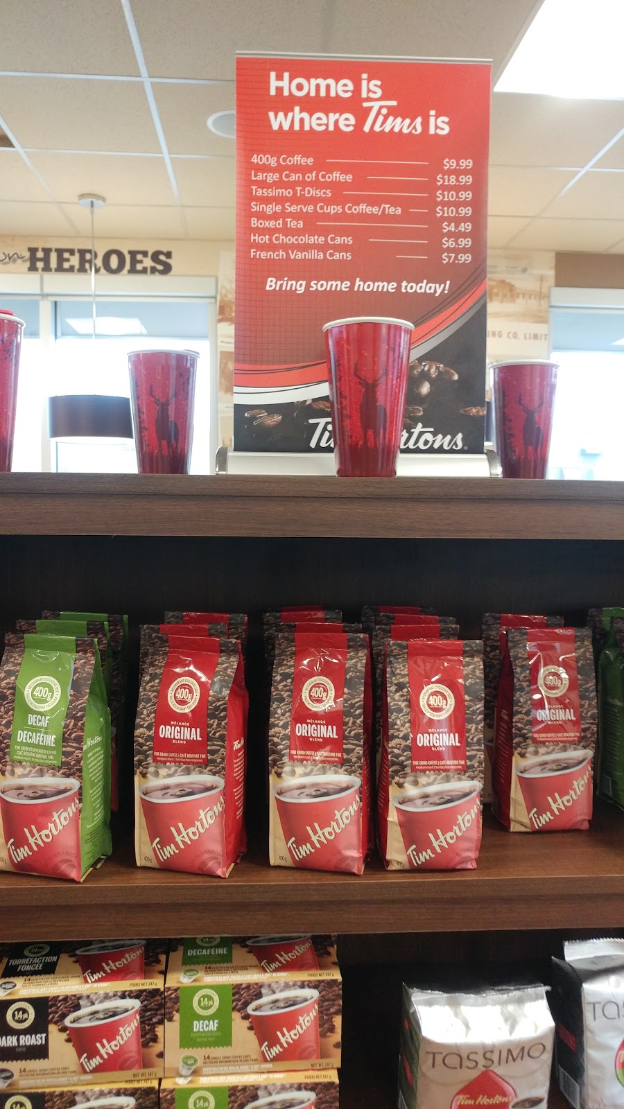 Tim Hortons | 4398 Ontario St, Beamsville, ON L0R 1B5, Canada | Phone: (905) 563-6422