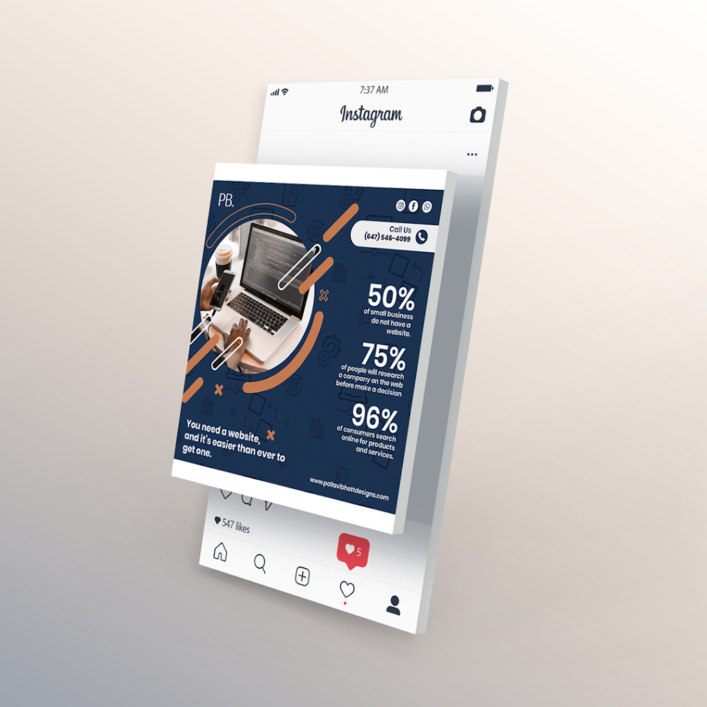 Pallavi Bhatt - Graphic Web Design Marketing - Calgary | Toronto | 20541 Main St SE, Calgary, AB T3M 3E9, Canada | Phone: (647) 546-4099