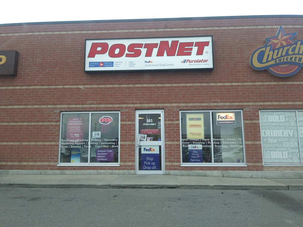 PostNet | 7700 Hurontario St #503, Brampton, ON L6Y 4M3, Canada | Phone: (905) 459-0008