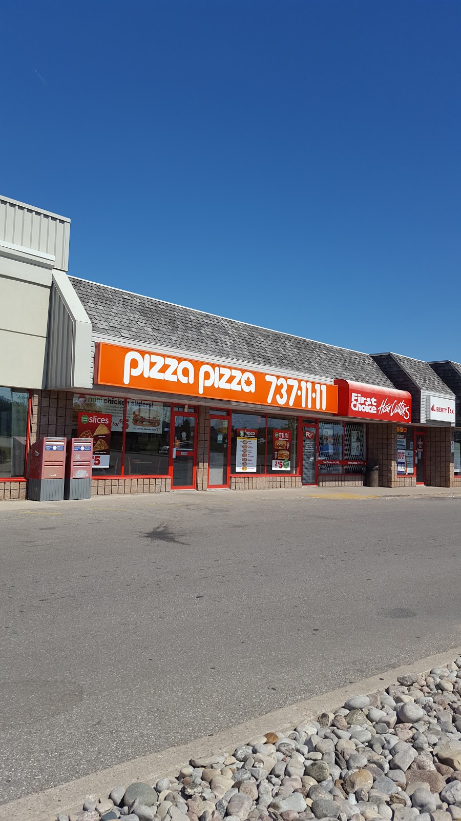 Pizza Pizza | 279 Yonge St, Barrie, ON L4N 7T9, Canada | Phone: (705) 737-1111