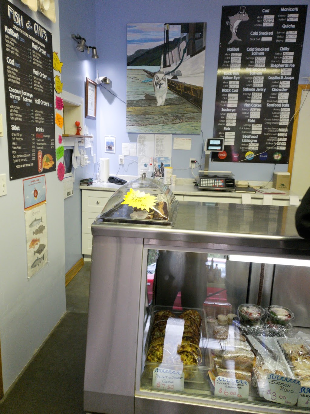 Sharkeys Fish Locker | 1397 Roberts Creek Rd, Roberts Creek, BC V0N 2W1, Canada | Phone: (604) 885-0844