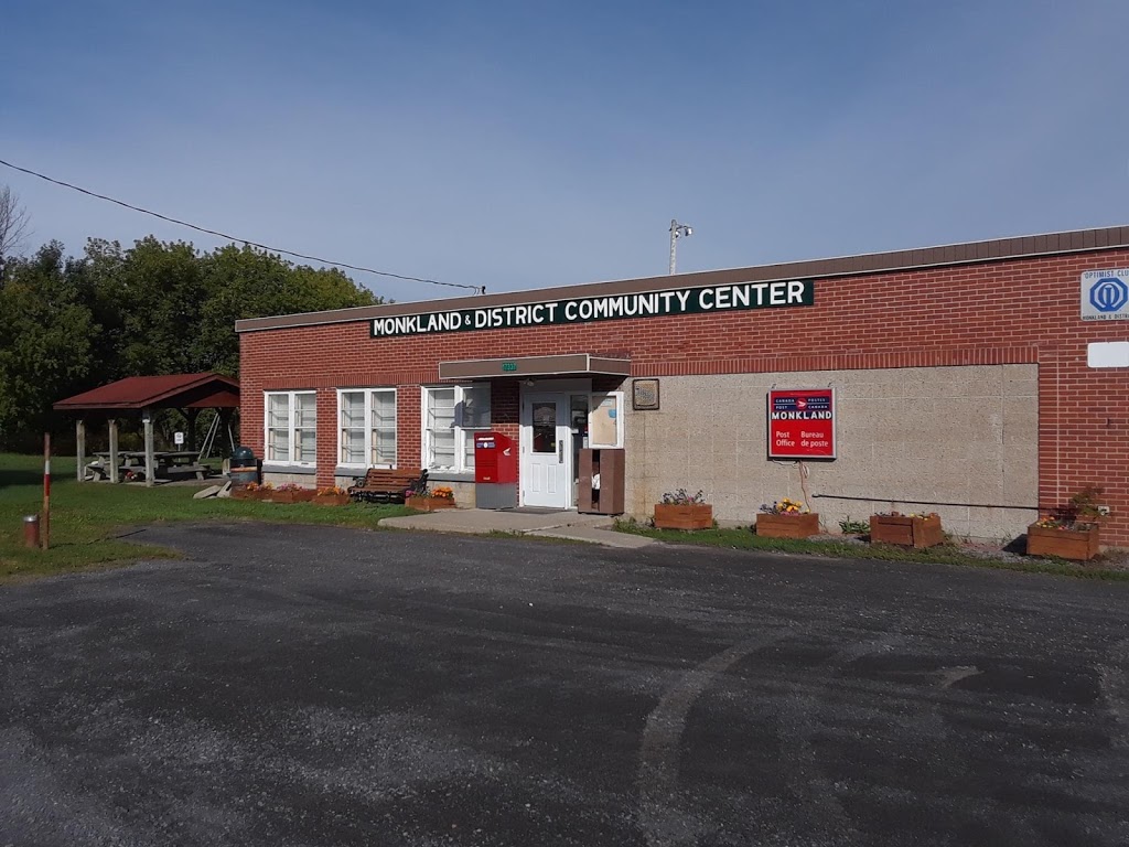 Monkland Community Center | point of interest | 17337 County Rd 43, Monkland, ON K0C 1V0, Canada | 3438857838 OR +1 343-885-7838