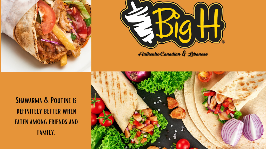 Big H Shawarma & Poutine Restaurant | 3210 Swansea Crescent, Ottawa, ON K1G 3W4, Canada | Phone: (613) 736-8881