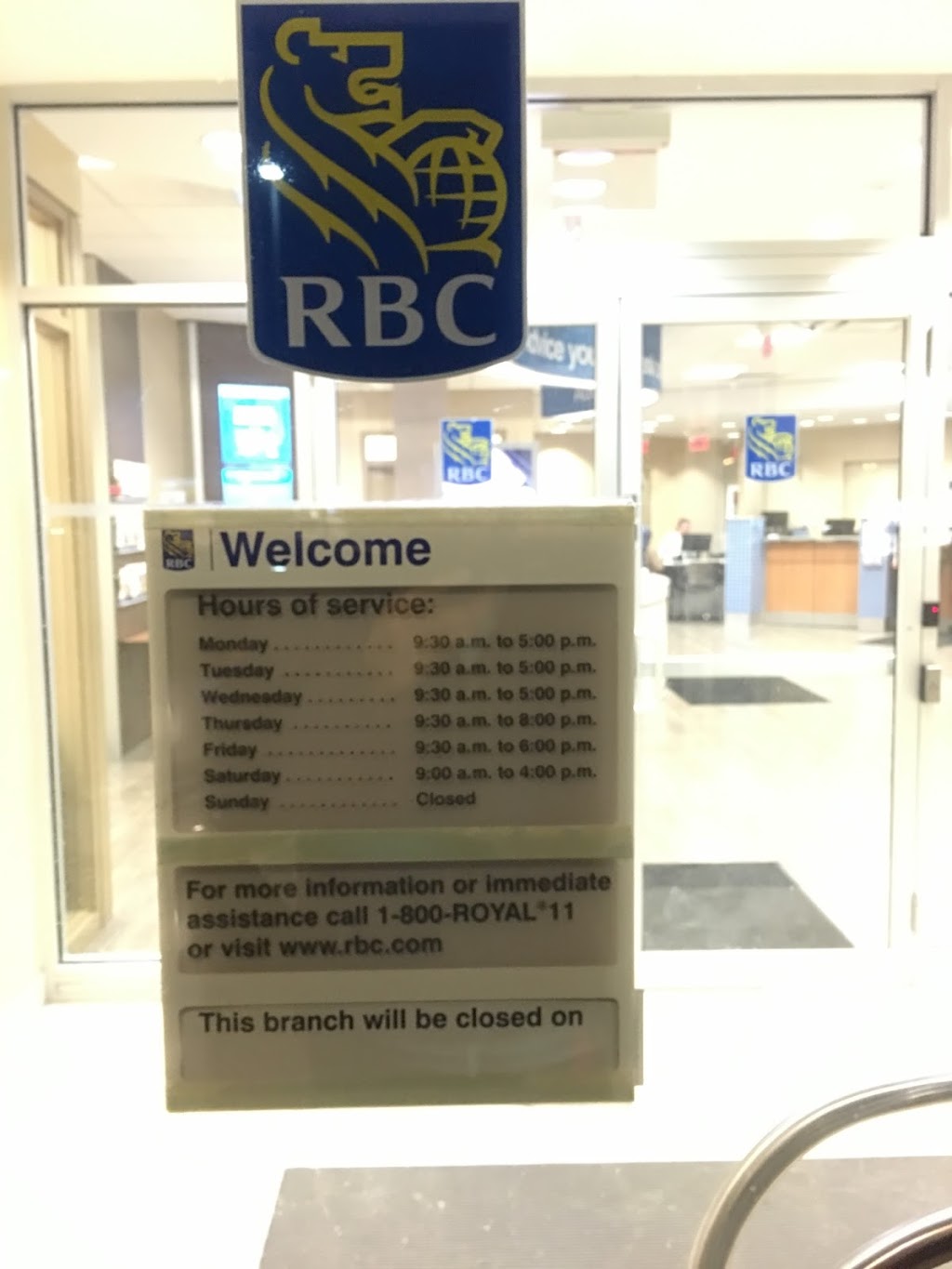 RBC Royal Bank | 50 Bramalea Rd, Brampton, ON L6T 2W8, Canada | Phone: (905) 792-5000