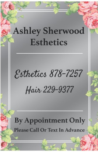 Ashley Sherwood Esthetics | 478 Gorge Rd, Moncton, NB E1G 3H8, Canada | Phone: (506) 878-7257