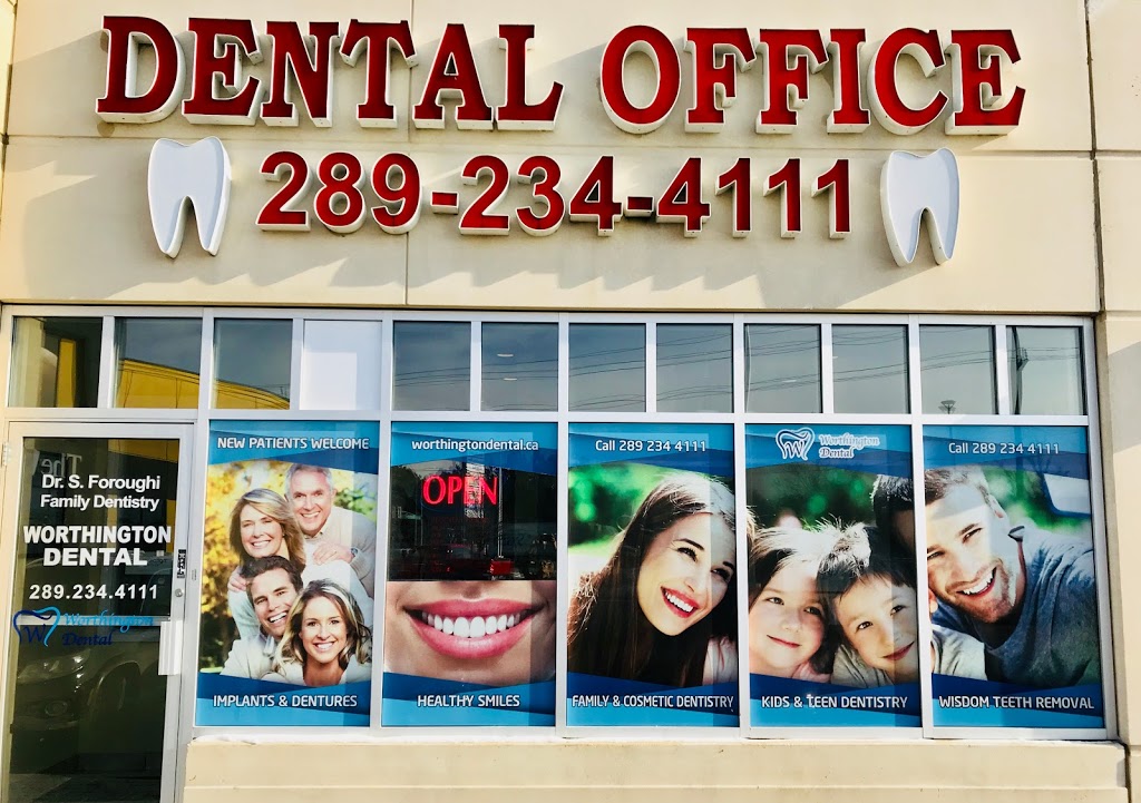 Worthington Dental Office | 13461 Yonge St #106, Richmond Hill, ON L4E 0L2, Canada | Phone: (289) 234-4111