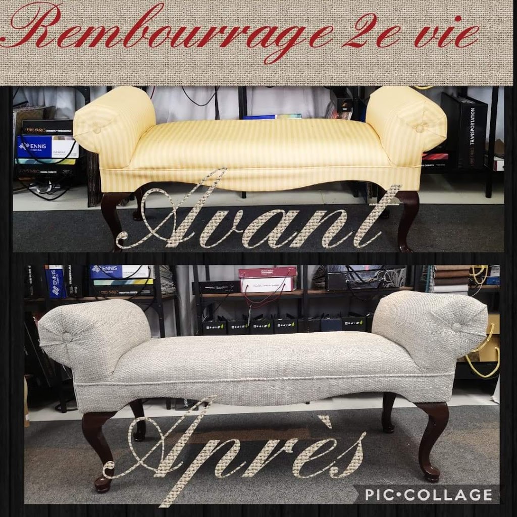 Rembourrage 2e vie | furniture store | 3861 Croissant LÉcuyer, Saint-Joseph-du-Lac, QC J0N 1M0, Canada | 4388876947 OR +1 438-887-6947