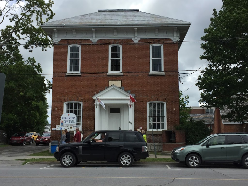 Wellington Town Hall | 246 Main St, Wellington, ON K0K 3L0, Canada | Phone: (613) 476-2148
