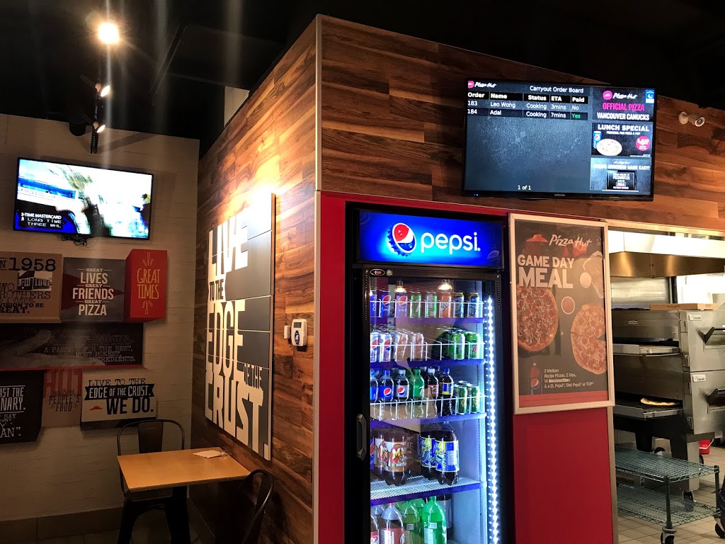 Pizza Hut | 4448 Hastings St #105, Burnaby, BC V5C 2K2, Canada | Phone: (604) 299-0334