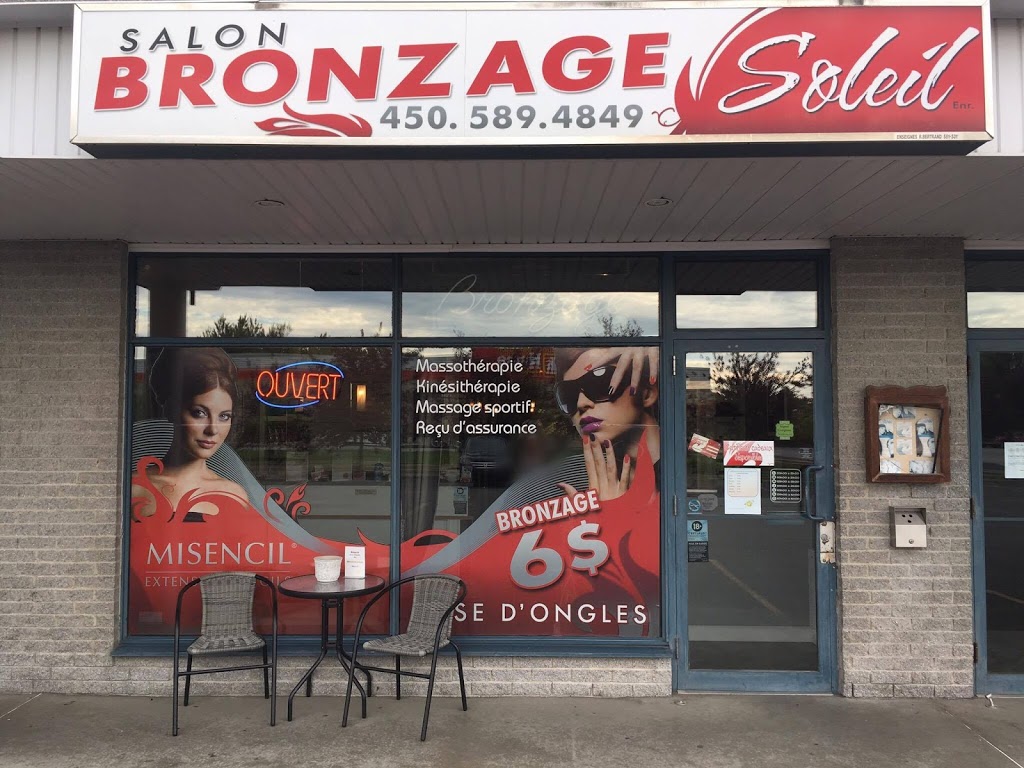 Bronzage Soleil | 1111 Boulevard de lAnge Gardien N, LAssomption, QC J5W 1N7, Canada | Phone: (450) 589-4849