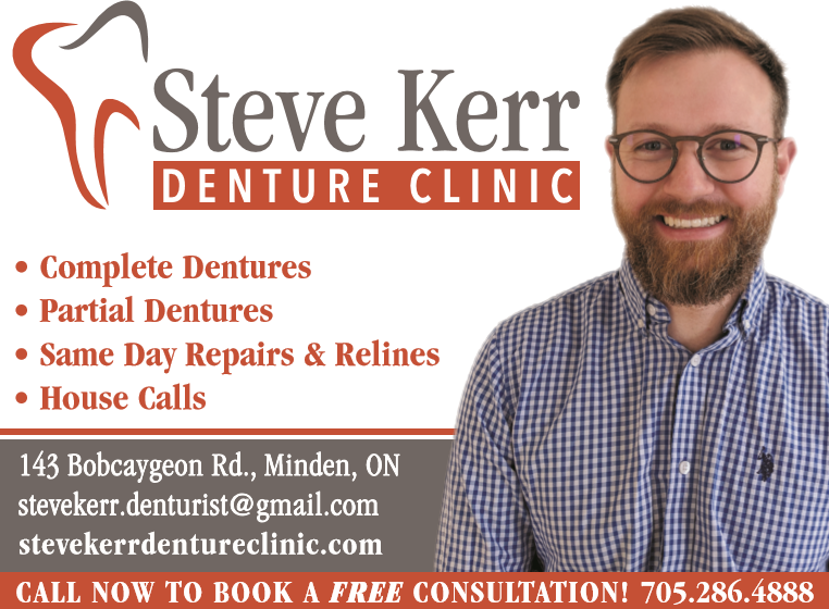 Steve Kerr Denture Clinic | 143 Bobcaygeon Rd, Minden, ON K0M 2K0, Canada | Phone: (705) 286-4888