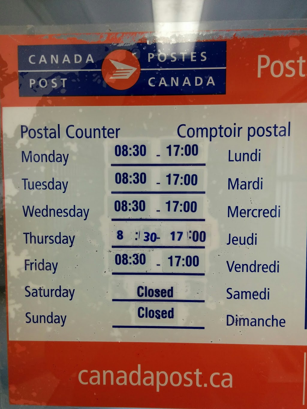 Canada Post | 214 Main St, Radville, SK S0C 2G0, Canada | Phone: (306) 869-2433