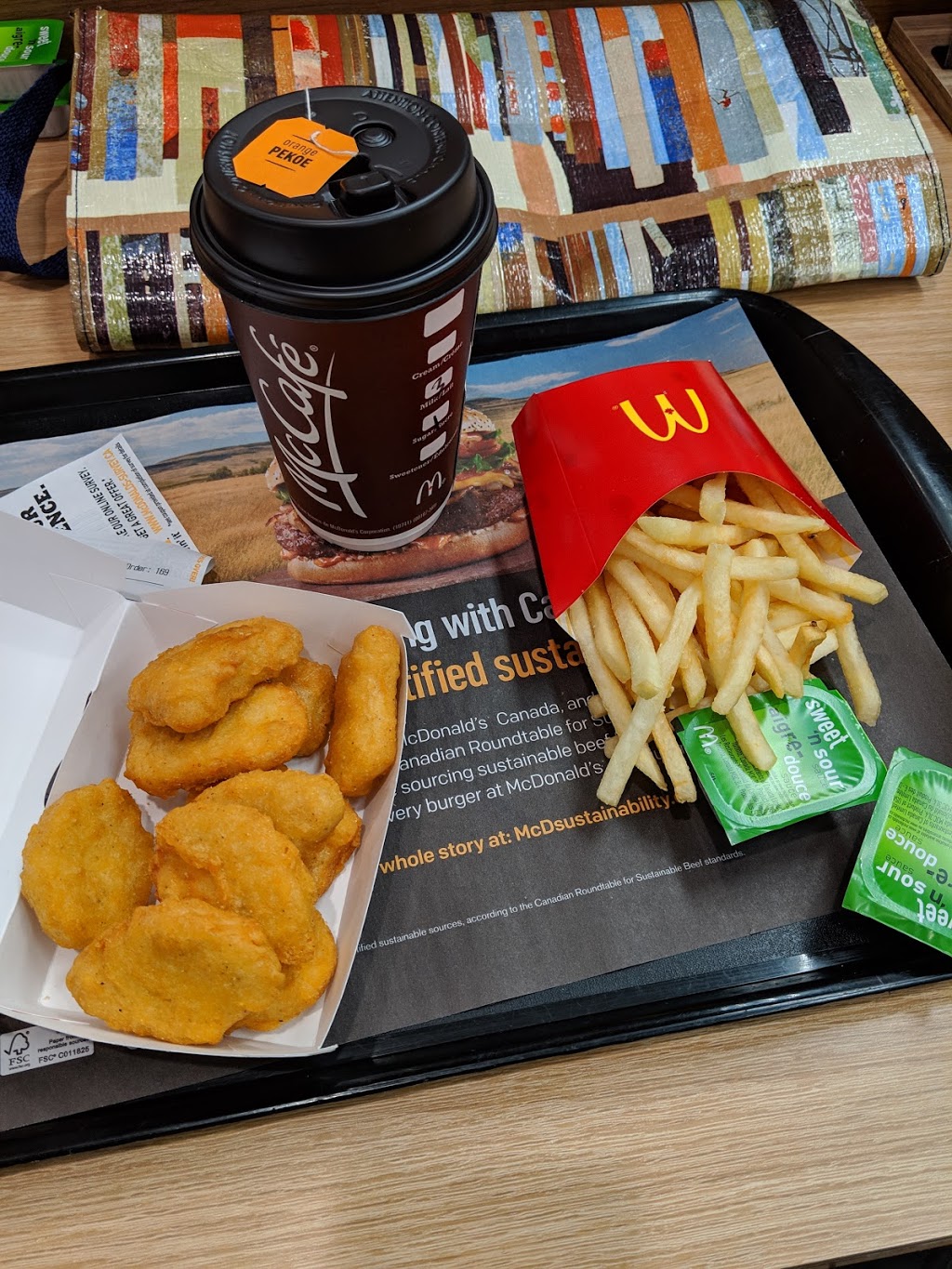 McDonalds | 499 Norwich Ave, Woodstock, ON N4S 9A2, Canada | Phone: (519) 539-5247