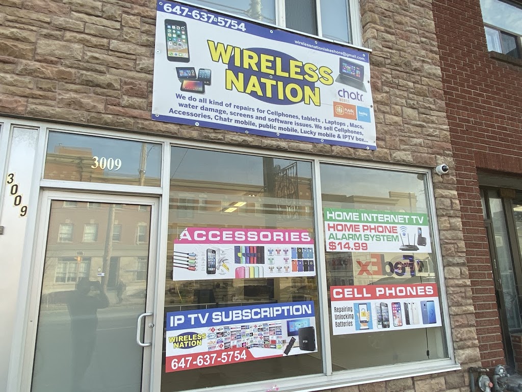 Wireless Nation | 3009 Lake Shore Blvd W, Etobicoke, ON M8V 1K2, Canada | Phone: (647) 637-5754