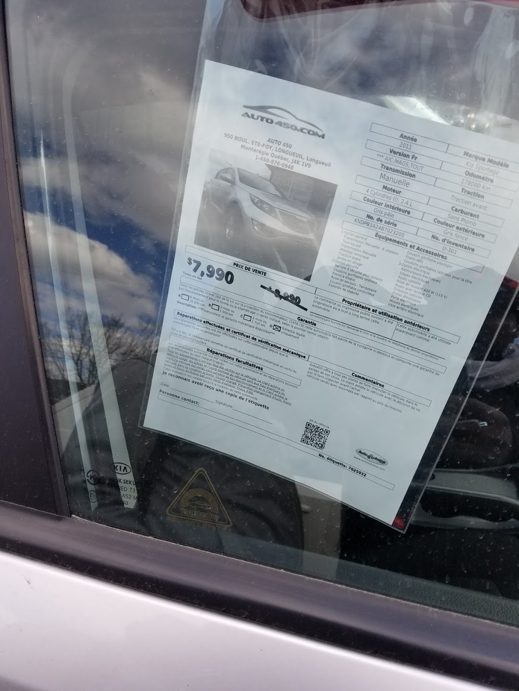 Auto 450 | 950 Boulevard Sainte-Foy, Longueuil, QC J4K 1V9, Canada | Phone: (888) 885-0956