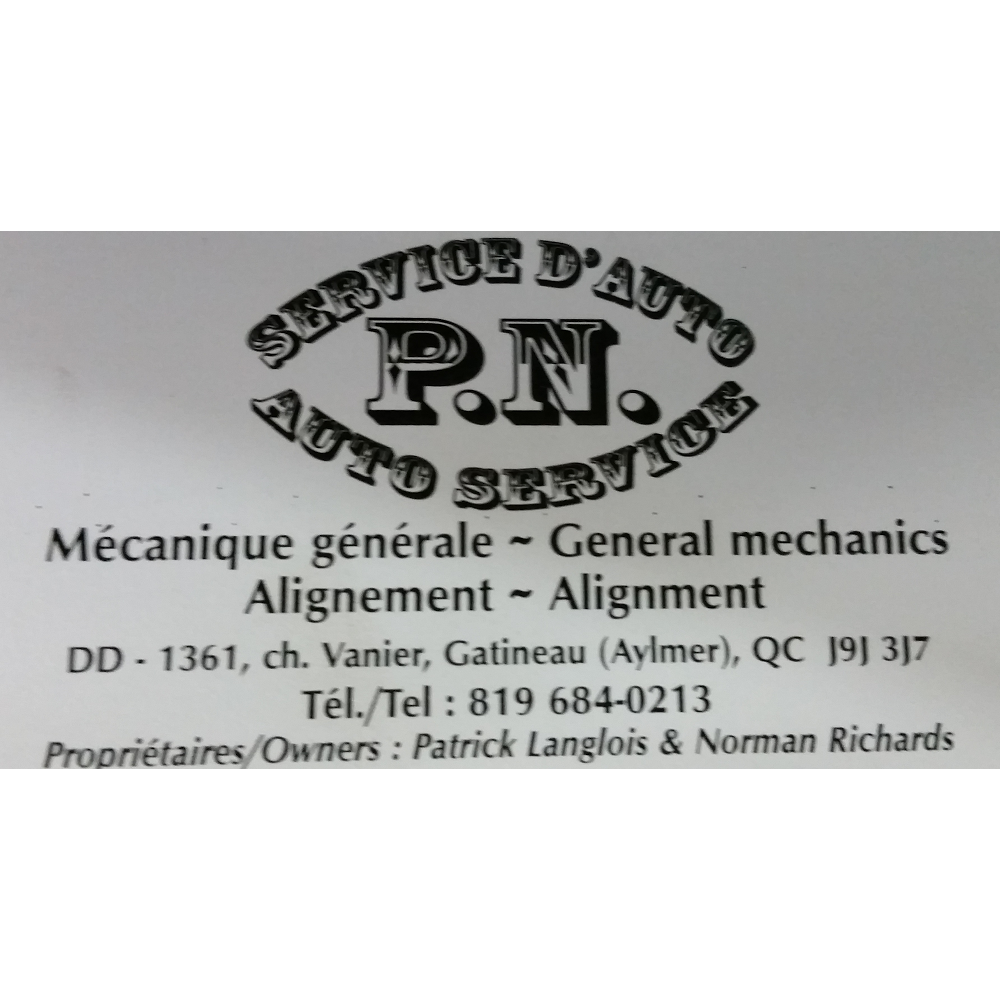 Service dauto P.N. | 1361 Chemin Vanier, Gatineau, QC J9J 3J7, Canada | Phone: (819) 684-0213