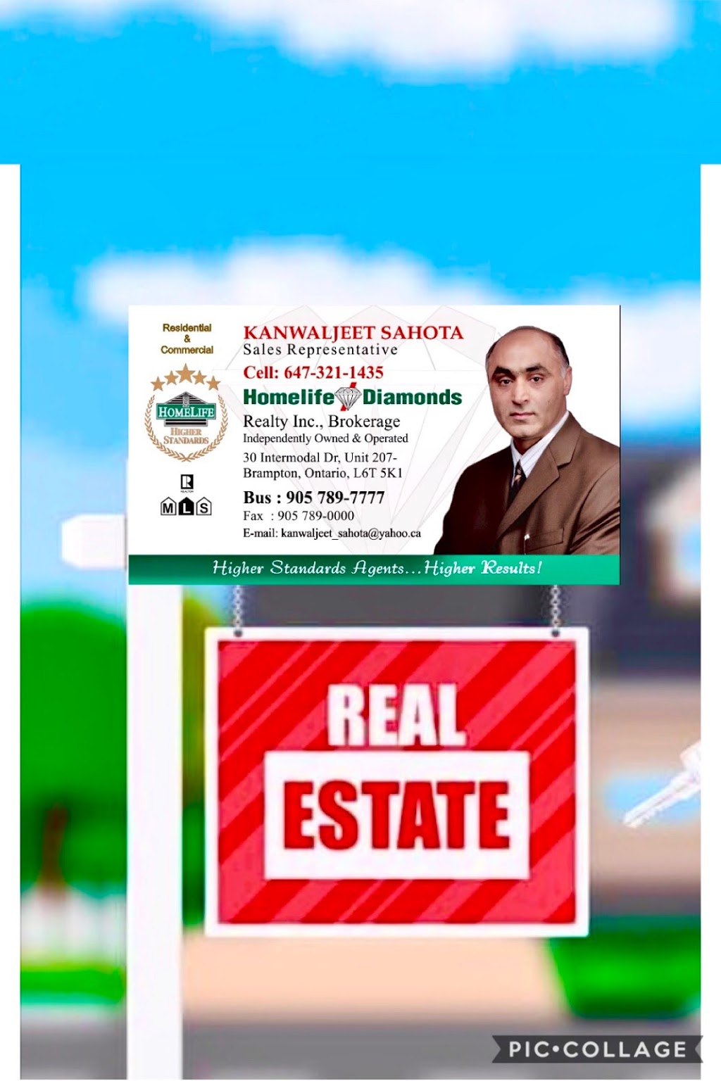 Sahota Real Estate | 1 Reynolds Ave, Brampton, ON L6P 2C1, Canada | Phone: (647) 321-1435